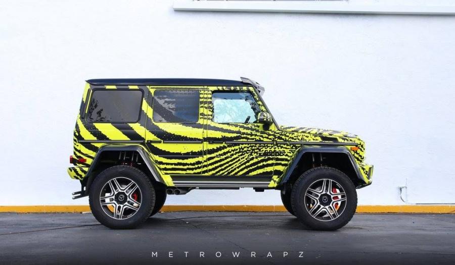  Mercedes-Benz G550 4x4&sup2; by MetroWrapz 2017 года  (фото 2 из 8)